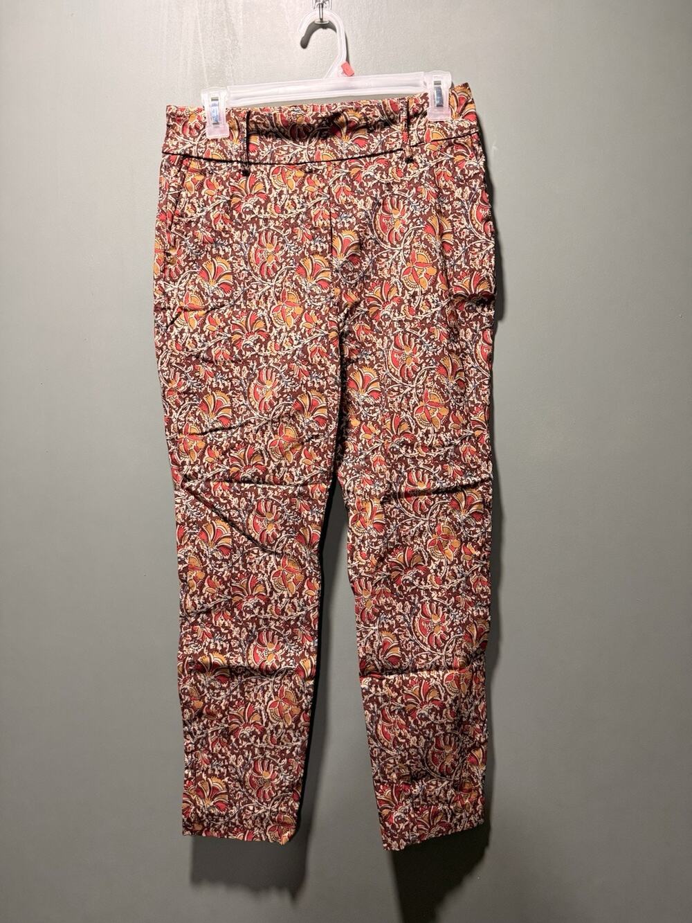 Haver Blair London Women's Pants Size Medium Printed Casual Straight Leg